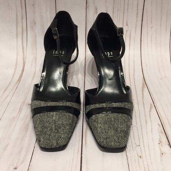 Impo Women’s Vinay 6.5W 3 in Heels Black Patent - Picture 1 of 8